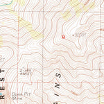 United States Geological Survey Jacks Peak, NV (1987, 24000-Scale) digital map