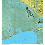 United States Geological Survey Jacks Point Island, LA (1953, 24000-Scale) digital map