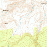 United States Geological Survey Jacks Spring, NV (1967, 24000-Scale) digital map