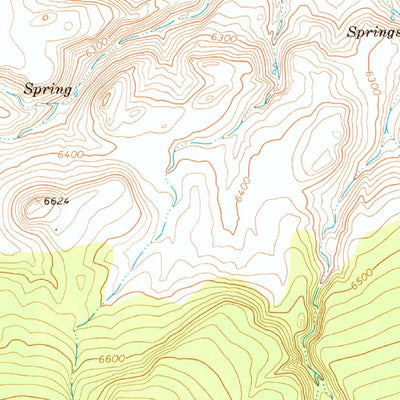 United States Geological Survey Jacks Spring, NV (1967, 24000-Scale) digital map