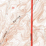 United States Geological Survey Jacks Spring, NV (1994, 24000-Scale) digital map