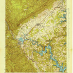 United States Geological Survey Jacksboro, TN (1946, 24000-Scale) digital map