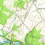 United States Geological Survey Jacksboro, TN (1952, 24000-Scale) digital map