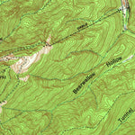 United States Geological Survey Jacksboro, TN (1952, 24000-Scale) digital map