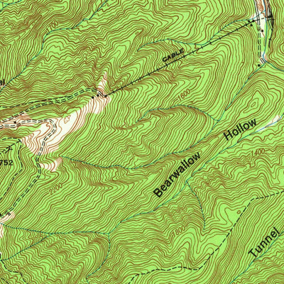 United States Geological Survey Jacksboro, TN (1952, 24000-Scale) digital map