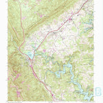 United States Geological Survey Jacksboro, TN (1973, 24000-Scale) digital map