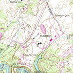 United States Geological Survey Jacksboro, TN (1973, 24000-Scale) digital map