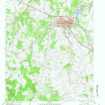 United States Geological Survey Jacksboro, TX (1960, 24000-Scale) digital map