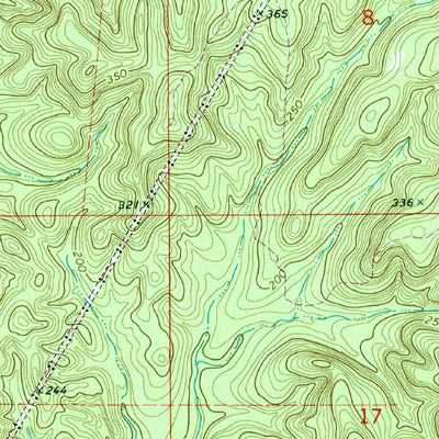 United States Geological Survey Jackson, AL (1978, 24000-Scale) digital map