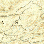 United States Geological Survey Jackson, CA (1897, 125000-Scale) digital map