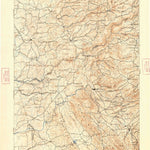 United States Geological Survey Jackson, CA (1902, 125000-Scale) digital map