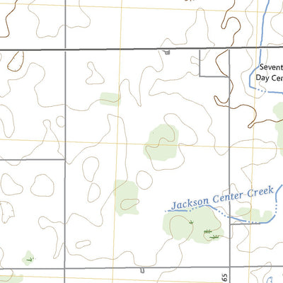 United States Geological Survey Jackson Center, OH (2023, 24000-Scale) digital map