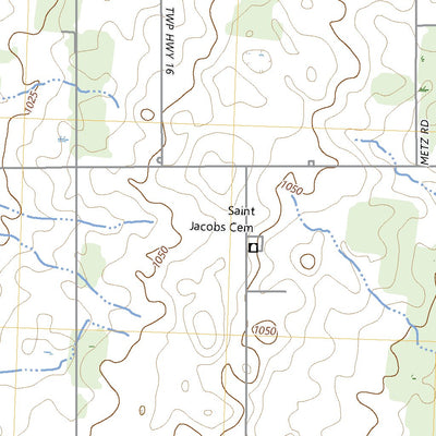 United States Geological Survey Jackson Center, OH (2023, 24000-Scale) digital map