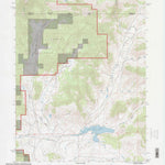 United States Geological Survey Jackson Draw, UT (1996, 24000-Scale) digital map