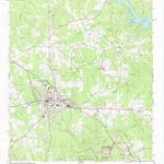 United States Geological Survey Jackson, GA (1964, 24000-Scale) digital map