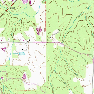 United States Geological Survey Jackson, GA (1964, 24000-Scale) digital map