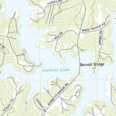 United States Geological Survey Jackson, GA (2020, 24000-Scale) digital map
