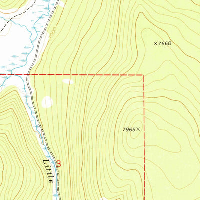 United States Geological Survey Jackson Hill, MT (1978, 24000-Scale) digital map