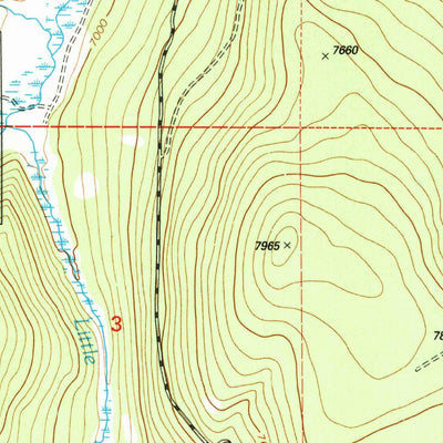 United States Geological Survey Jackson Hill, MT (1997, 24000-Scale) digital map