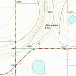 United States Geological Survey Jackson Hill, TX (1969, 24000-Scale) digital map