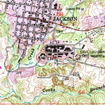 United States Geological Survey Jackson, LA (1954, 24000-Scale) digital map