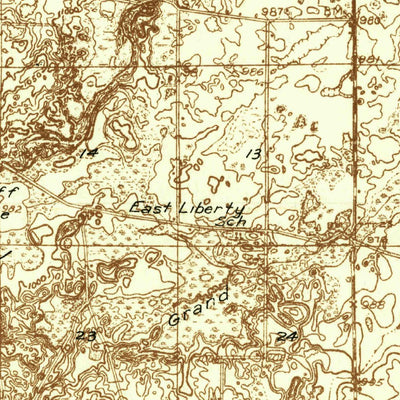 United States Geological Survey Jackson, MI (1935, 48000-Scale) digital map