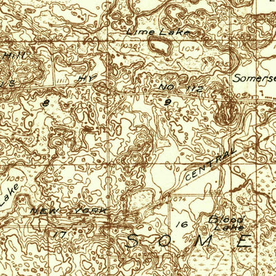 United States Geological Survey Jackson, MI (1935, 48000-Scale) digital map