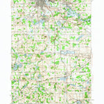 United States Geological Survey Jackson, MI (1935, 62500-Scale) digital map