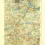 United States Geological Survey Jackson, MI (1939, 62500-Scale) digital map