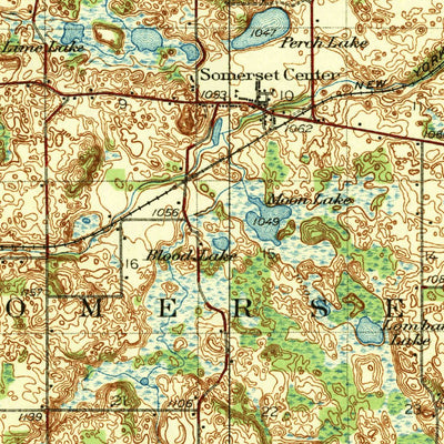 United States Geological Survey Jackson, MI (1939, 62500-Scale) digital map