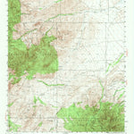 United States Geological Survey Jackson Mountain, AZ (1944, 62500-Scale) digital map
