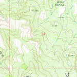 United States Geological Survey Jackson Mountain, AZ (1972, 24000-Scale) digital map