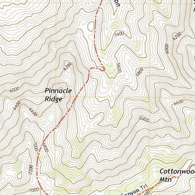 United States Geological Survey Jackson Mountain, AZ (2021, 24000-Scale) digital map