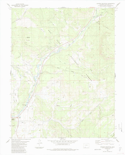 United States Geological Survey Jackson Mountain, CO (1984, 24000-Scale) digital map