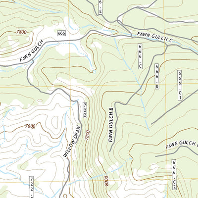 United States Geological Survey Jackson Mountain, CO (2022, 24000-Scale) digital map