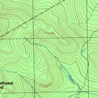 United States Geological Survey Jackson Mountain, ME (1984, 24000-Scale) digital map