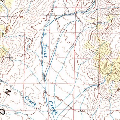United States Geological Survey Jackson Mountains, NV (1985, 100000-Scale) digital map