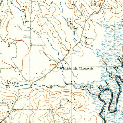 United States Geological Survey Jackson, MS (1905, 62500-Scale) digital map