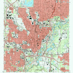 United States Geological Survey Jackson, MS (1998, 24000-Scale) digital map