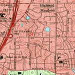 United States Geological Survey Jackson, MS (1998, 24000-Scale) digital map