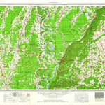 United States Geological Survey Jackson, MS-LA (1961, 250000-Scale) digital map