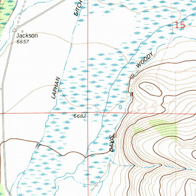 United States Geological Survey Jackson, MT (1978, 24000-Scale) digital map