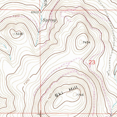 United States Geological Survey Jackson, MT (1978, 24000-Scale) digital map