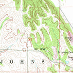United States Geological Survey Jackson, NE-SD (1967, 24000-Scale) digital map