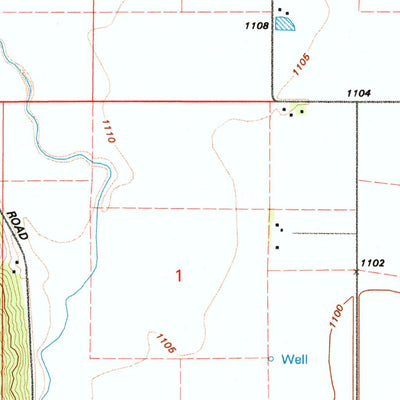 United States Geological Survey Jackson, NE-SD (1993, 24000-Scale) digital map