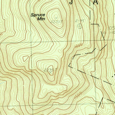 United States Geological Survey Jackson, NH (1987, 24000-Scale) digital map