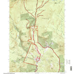 United States Geological Survey Jackson, NH (1995, 24000-Scale) digital map