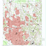 United States Geological Survey Jackson North, TN (1997, 24000-Scale) digital map