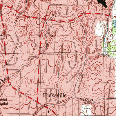 United States Geological Survey Jackson North, TN (1997, 24000-Scale) digital map