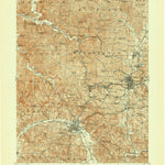 United States Geological Survey Jackson, OH (1913, 62500-Scale) digital map